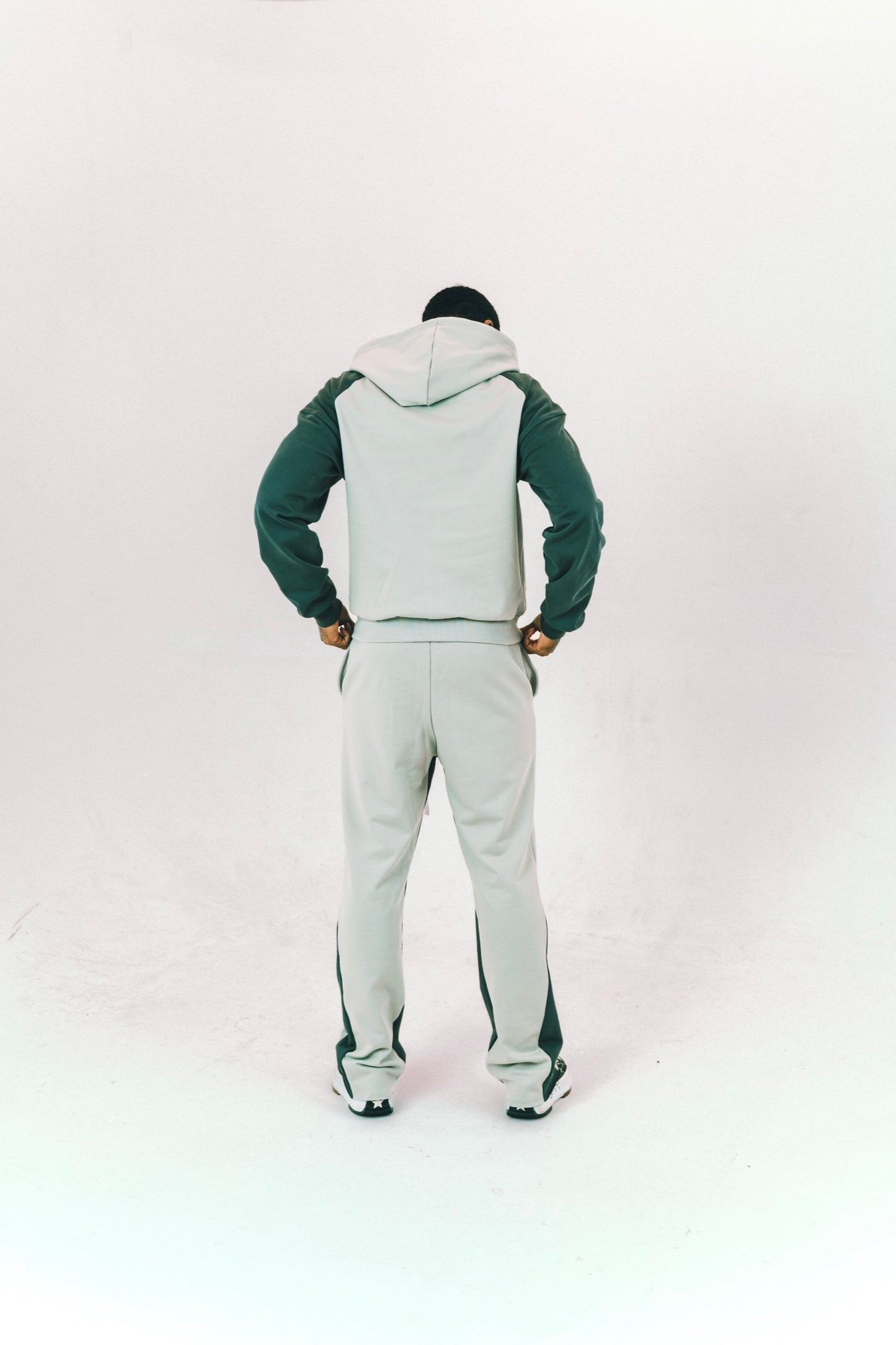 Cross Culture Grey Tracksuit Set